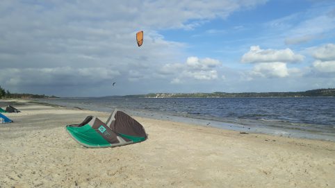 école de kitesurf au Mozambique